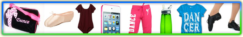 The Dance Camp Store has lots of great products for dancers.